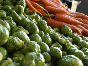 Brussels sprouts with carrots