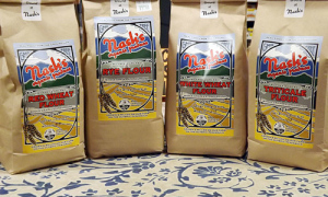 Nash's flour in two-pound bags